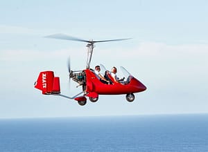 Gyrocopter, Saint‑Martin  vue du ciel pour les touristes et les locaux !