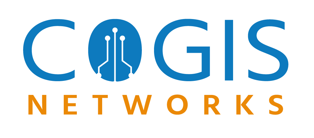 Logo COGIS Networks avec zones de protection